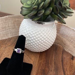 6mm Amethyst Ring - Size 7